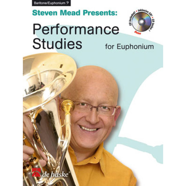 Steven Mead Performanced Studies, Euphonium. Book and Online Audio