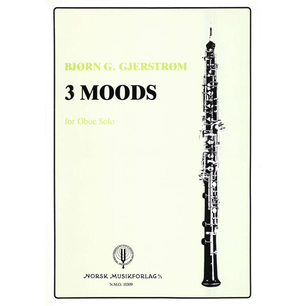 3 Moods, Hope-Sorrow-Delight, Bjørn G. Gjerstrøm. Obo Solo