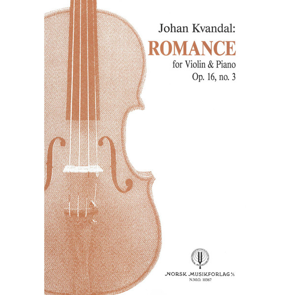 Romance Op. 16 No.3, Johan Kvandal. Fiolin og Piano