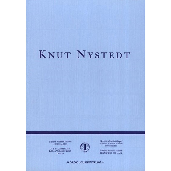 Vegmerken, Knut Nystedt. TTBB