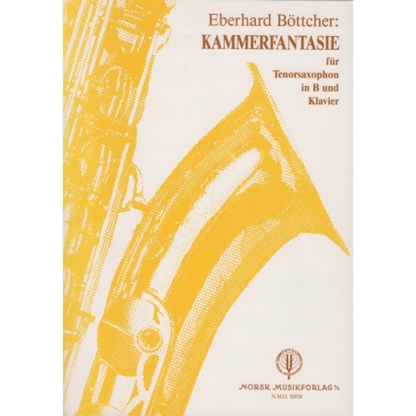 Kammerfantasie, Eberhard Bøttcher. Tenorsax og Piano 