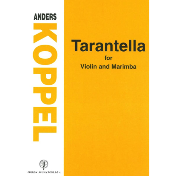 Tarantella, Anders Koppel. Violin, Marimba