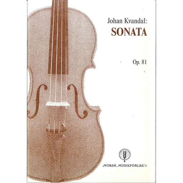 Sonata Op. 81, Johan Kvandal. Bratsj, Piano 