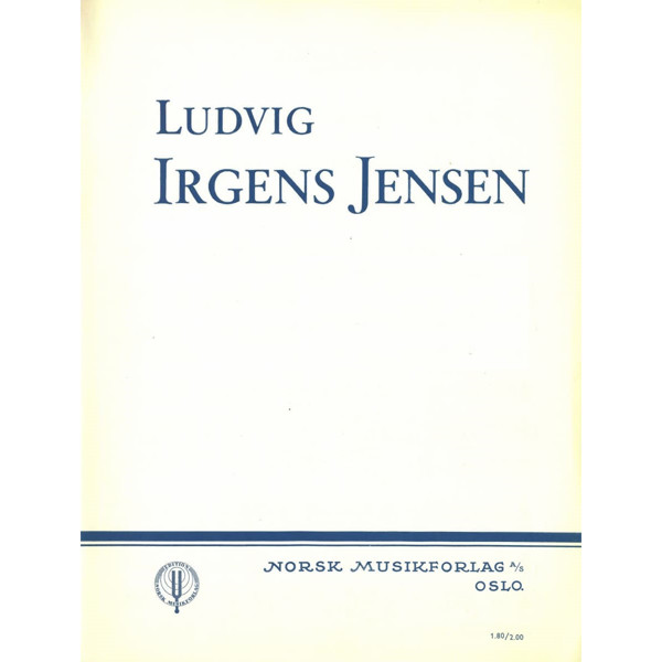 Lutad Mot Gærdet, Ludvig Irgens Jensen - Vokal, Piano