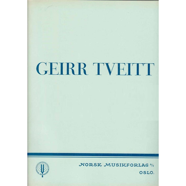 Haringøl Op. 150 Nr. 50, Geirr Tveitt. Piano