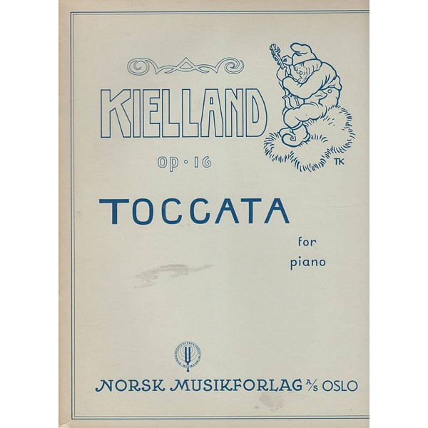 Toccata Op. 16, Olav Kielland. Piano