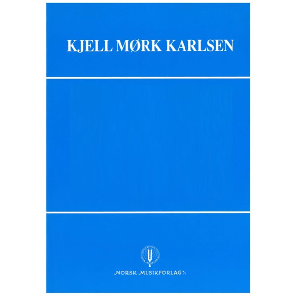 Krist Lå I Dødens Lenker, Kjell Mørk Karlsen. Kor, Blåsere og Orgel. Partitur