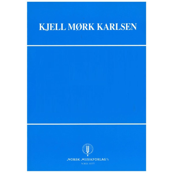 Liten Orgelbok for Sørgehøytid, Kjell Mørk Karlsen. Orgel