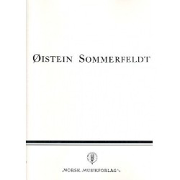 To Hamsun-Sanger Op. 26, Øistein Sommerfeldt - Vokal, Piano