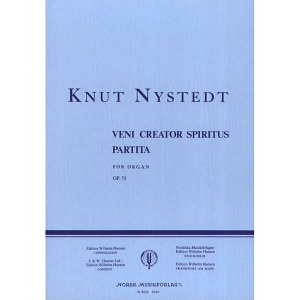 Veni Creator Spiritus Op. 75, Knut Nystedt. Orgel