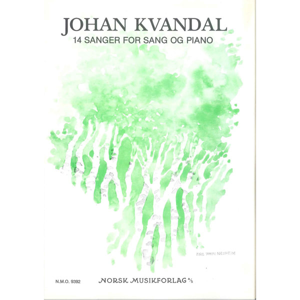 14 Sanger, Johan Kvandal - Vokal, Piano