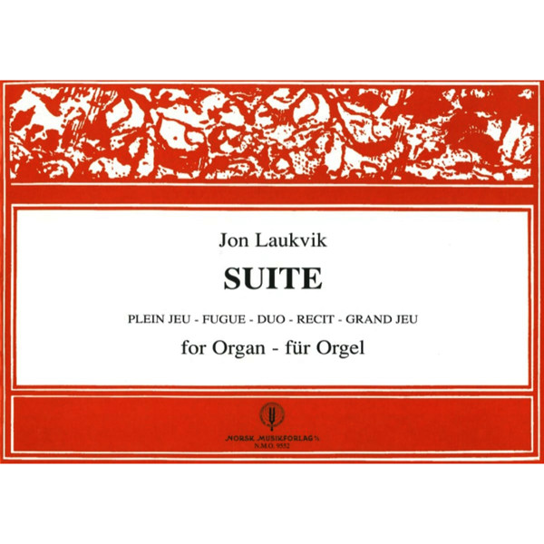 Suite, Jon Laukvik. Orgel