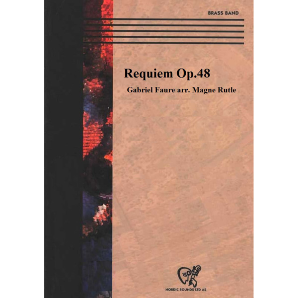 Requiem Op.48, Gabriel Faure arr. Magne Rutle. Partitur Brass Band