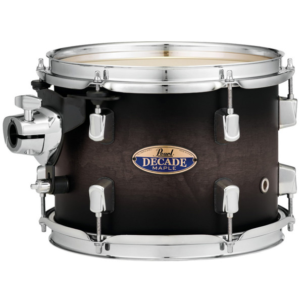 Tom-Tomtromme Pearl Decade, DMP1309T/C262, 13x9, Satin Black Burst