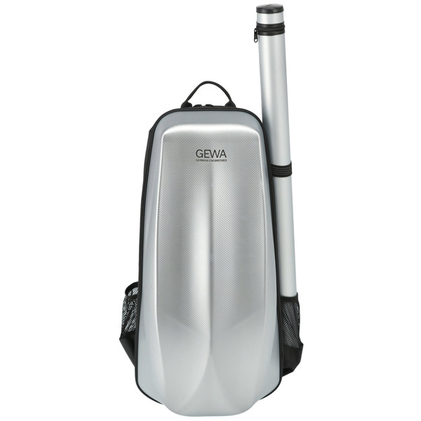 Etui Fiolin 4/4 Space Bag Gewa, Ryggsekk inkl. bueetui. Glacier Silver