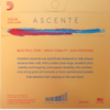 Fiolinstrenger D'Addario Ascente 4/4 Medium, Sett