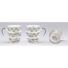 Krus Agifty Notelines, New Bone China White 300 ml with Gift Case