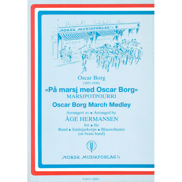 På Marsj Med Oscar Borg, O. Borg/Å. Hermansen - Flexi