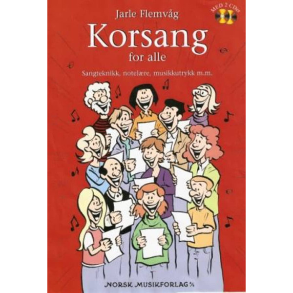 Korsang For Alle.Bok Med 2 Cd., Jarle Flemvåg - Teori Bok