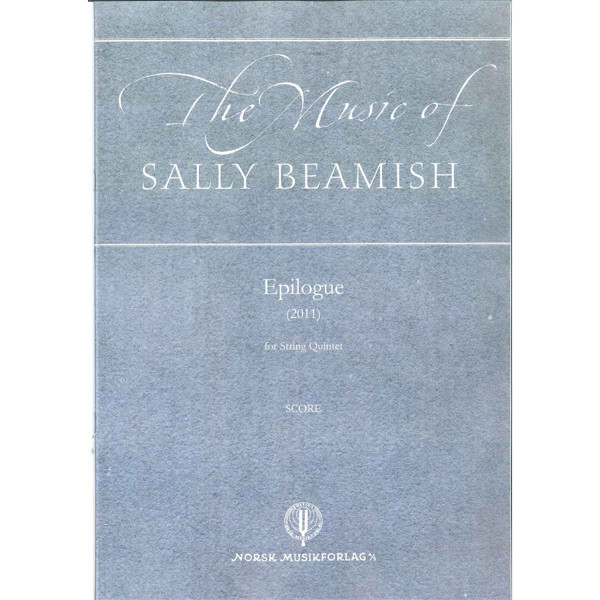 Epilogue (2011) Score, Sally Beamish - String Quintet Partitur