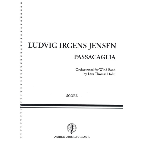 Passacaglia, Ludvig Irgens Jensen - Orkester Partitur