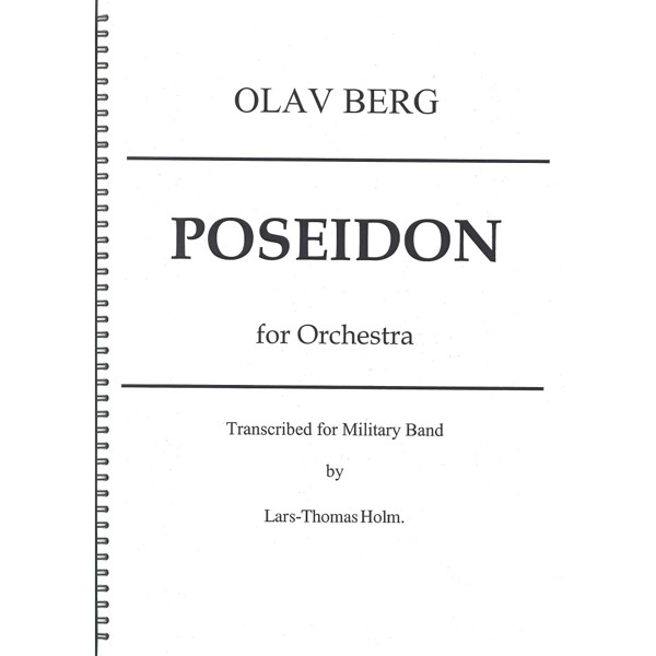 Poseidon, Olav Berg - Orkester Partitur