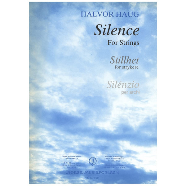 Silence (Stillhet), Halvor Haug - Strykeorkester Partitur