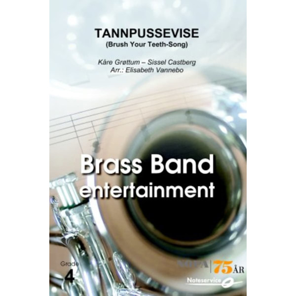 Tannpussevise (Brush Your Teeth-Song) BBE4 (NOPA-serien) Grøttum-Castberg/Vannebo