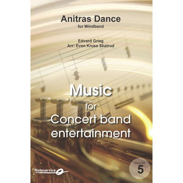 Anitras Dance for Windband CB5 Edvard Grieg arr: Even Kruse Skatrud