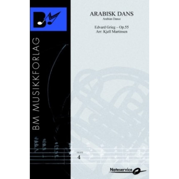 Arabisk dans Arabian Dance CB4 Edvard Grieg opus 55 arr Kje