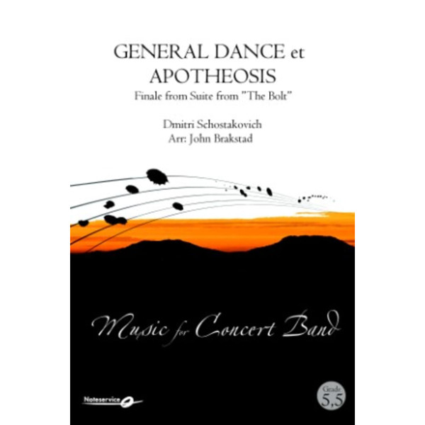 General Dance et Apotheosis from Suite from The Bolt CB5,5 