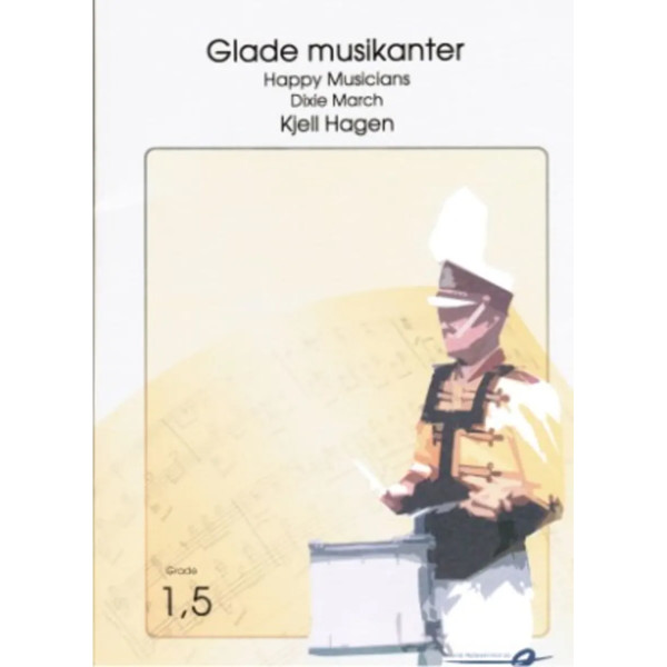 Glade musikanter - Happy Musicians Dixie-march MB2 Kjell Ha