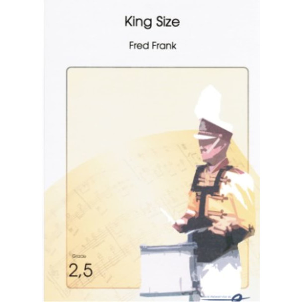 King Size March MB3 Fred L. Frank, Concert band (opt. Brass Band parts)