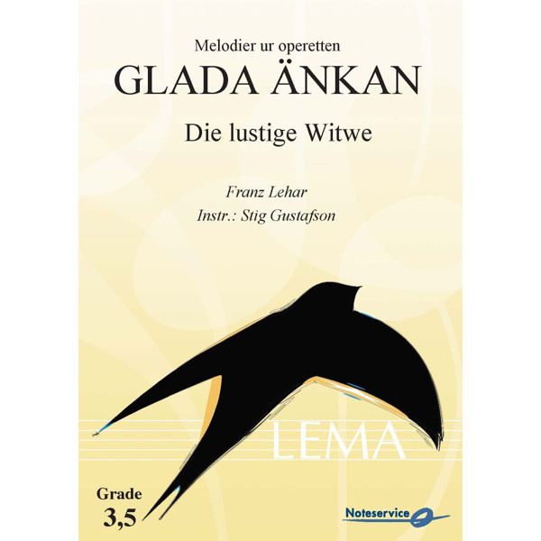 Glada änkan - Die lustige Witwe CB3,5 Franz Lehar - Sig Gus