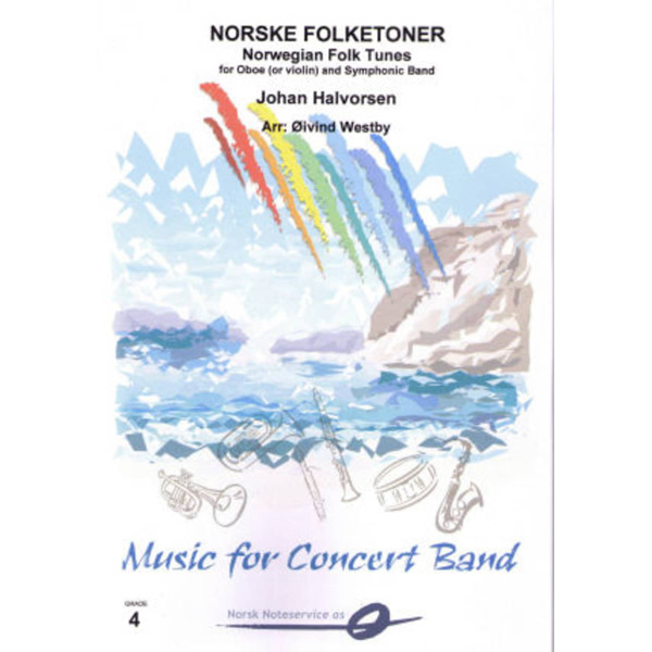 Norske Folketoner - Norwegian Folk Tunes Oboe + CB4 Halvors