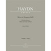 Mass in the Time of War (Pauken-Messe) Score. Joseph Haydn