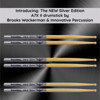 Trommestikker Innovative Percussion Signature Series A7X-II, Brooks Wackerman, 5B, Hickory