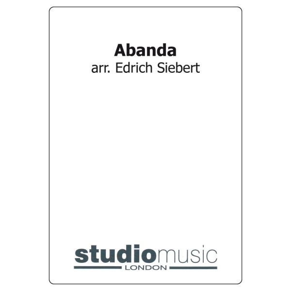 Abanda (Arr. Siebert) - Brass Band lite format