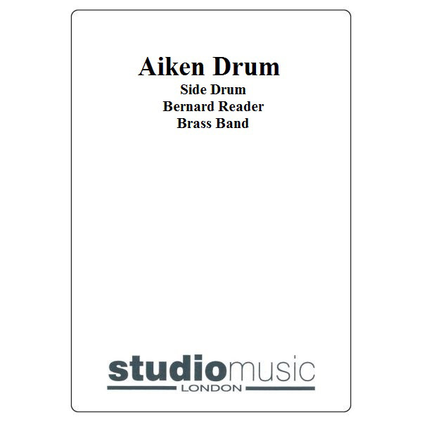 Aikin Drum (Side Drum) (Bernard Reader) - Brass Band - Percussion solo