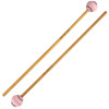 Vibrafonkøller Musser M233, Good Vibes, Rattan Handle, Medium Soft, Cord, 1 3/8, Light Pink