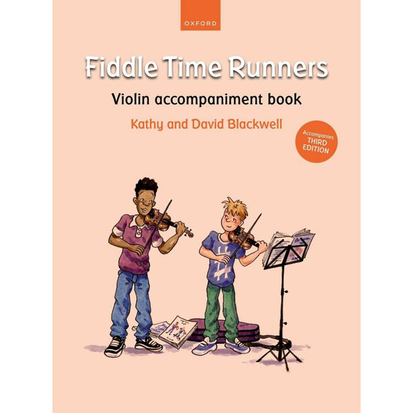 Fiddle Time Runners, Piano Accompaniment. Kathy and David Blackwell. Book