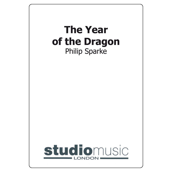 Year Of The Dragon, The, Philip Sparke. Score Brass Band 