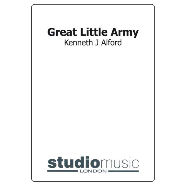 Great Little Army (Kenneth Alford) - Brass Band lite format