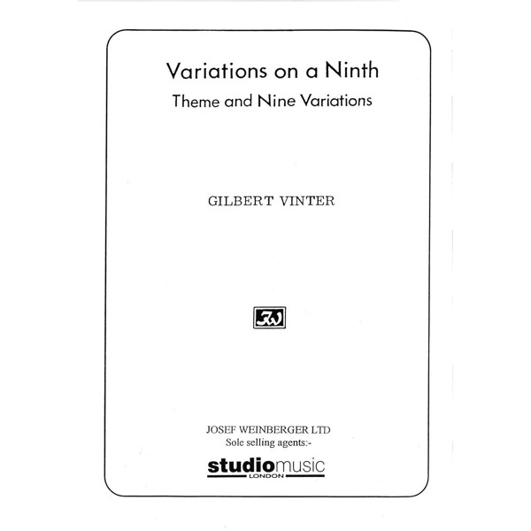 Variations On A Ninth (Gilbert Vinter), Brass Band