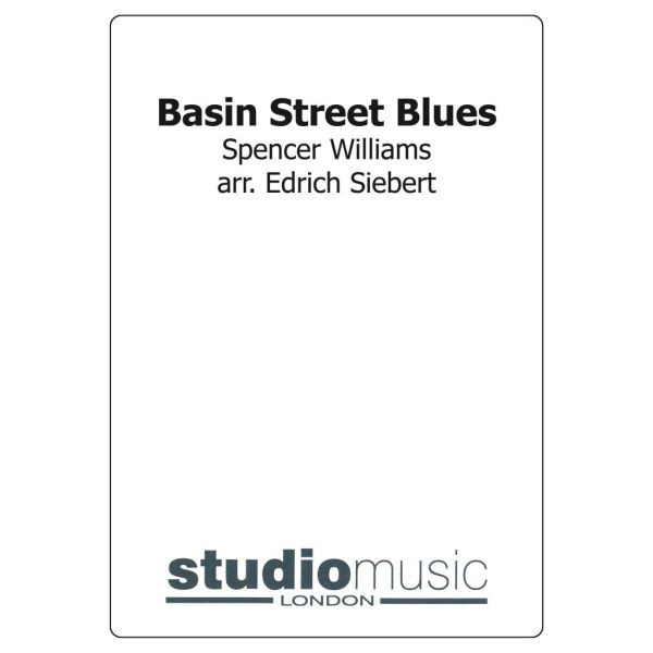 Basin Street Blues (Williams/Siebert) - Brass Band lite format