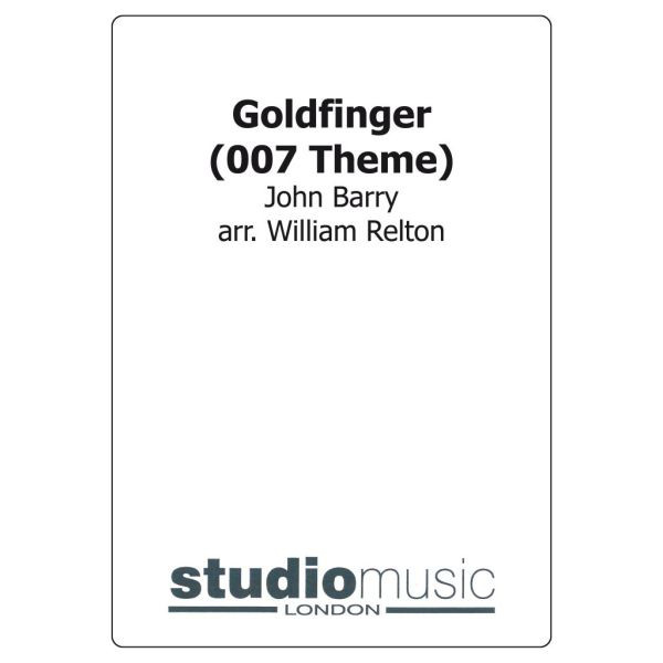 Goldfinger (007 Theme) (Barry/Relton) - Brass Band lite format