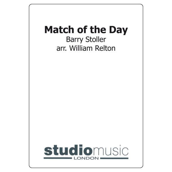 Match Of The Day (Arr. Relton) - Brass Band lite format