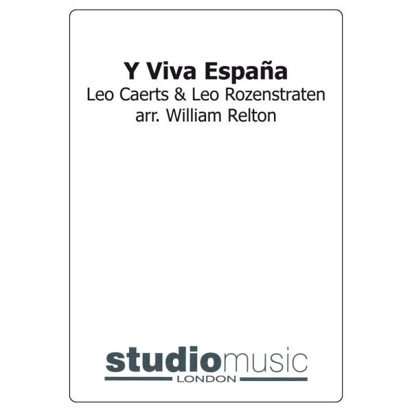 Y Viva Espana (Arr. Relton) - Brass Band lite format