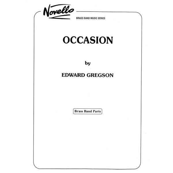 Occasion (Edward Gregson), Brass Band