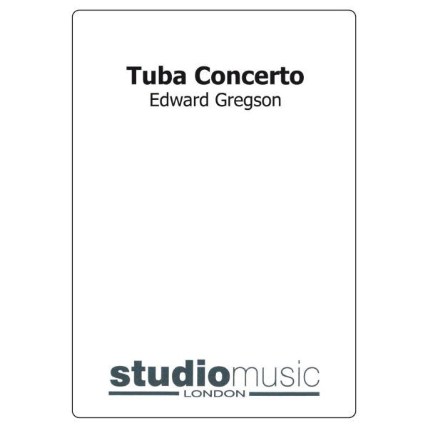 Tuba Concerto (Edward Gregson) - Brass Band Partitur - Bass solo